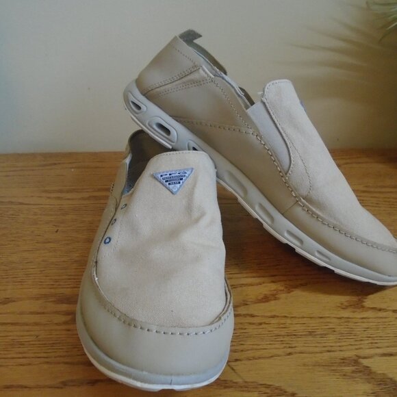 Columbia PFG Shoes Men’s 11 wide Bahama Vent PFG Slip-On Deck Fishing Canvas - Picture 5 of 9